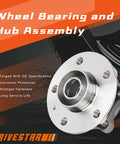 Direct Fit Front Or Rear Wheel Hub Bearing Assembly For Audi A4 A5 A6 Q5 S4 S5 2008-2015 displayed with specifications