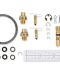 37-119 Renew Kit Carburetor Rebuild Kit With Step By Step Instructions And Tuning Guide, Genuine Quality Parts for cars, components laid out.