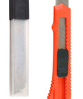 Heavy Duty Art Knife Plus With 15 Blades For Cutting Crafts And Raw Materials 18mm Utility Knife Set For Fabric Leather