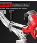 Close-up of Heavy Duty Hydraulic Gear Puller Bearing Remover with 2-hole adjustment design for precise disassembly and assembly.