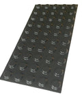 No Slip Self Stick Round Anti Skid Pads 0.5 Inch Diameter 0.14 Inch Thick With Scratch Protection And Noise Reduction Black 50 Per Sheet