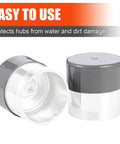 1.98 Inch Bearing Protector Bras Rubber Caps Dust Covers Replacement For Bearing Partner Bra For Trailer Boat Wheel 2 Pack