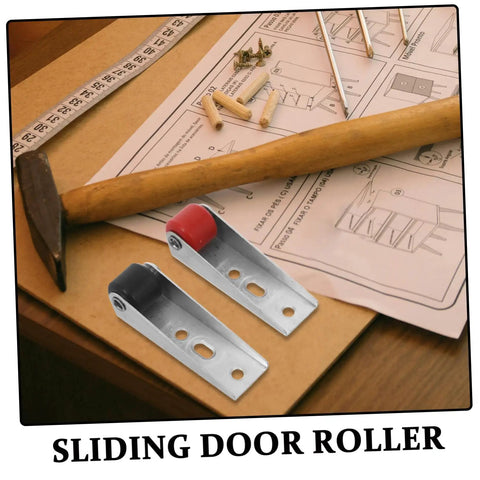 Anti Sag Heavy Duty Directional Caster Wheels For Sliding Barn Doors And Gate Rollers Smooth As Butter Quiet Roll Built Tight For Backyard Projects Today with hammer and assembly instructions.