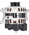 Side view of 11311N Premium Alternator Replacement That Fits Like A Dream For Hyundai Elantra 2007 2012 L4 2.0 Soul 2010 2011 L4 2.0 And Kia Spectra Spectra5 2007 2009 L4 2.0 SX Model Built To Handle Heat And Power