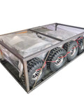 Ranger 150 Go Kart With 3 Speed Semi Automatic Transmission Reverse Big 18 Inch Aluminum Wheels packed in metal crate