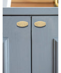 Set Of Six Top Notch Beige Travertine Marble Door Knobs And Round Cabinet Pulls For Kitchen Drawers Pantry Cupboards With Quick Swap Screws For A Totally Smooth Room Refresh Today on grey cabinet doors.