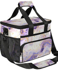 Insulated Picnic Backpack With Large 12x9 Inch Capacity Keeps Meals Fresh Modern Pattern Lunch Tote For Women And Men Portable