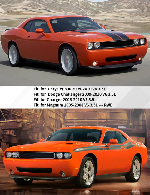 Dodge Challenger and Magnum cars compatible with 3.5L V6 Engine Oil Dipstick Replacement, 2005-2010 Chrysler 300 V6 3.5L RWD use.