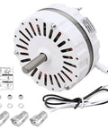 Power Vent Motor For Attic Vent Fan Replacement 3.4 Amp 1100 RPM 115 Volt 60 Hz 1/10 HP Compatible With Lomanco 18000 2000