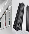 Beefy Heavy Duty Undermount Drawer Slides 16 Inch Full Extension Bottom Mounted Hidden Rails 260lb Ball Bearing Metal Tracks