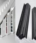 Undermount Heavy Duty Drawer Slides 24 Inch Full Extension Bottom Mounted Hidden Rails 260 LB Ball Bearing Metal Tracks For Cabinets Wardrobes Closets And Stairs Beefy Smooth Quiet Performance