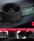 Direct Fit Hvac Blower Motor Fan For Chevy Bolt Ev 2017 To 2020 showing fan blade design and connector details, ideal for air circulation.