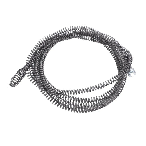 Heavy Duty Manganese Steel Drain Auger Cable Crafted To Crush Gnarly Sink Blockages While Delivering Sick Flexibility And Unmatched Durability For Everyday Plumbing Fixes coiled cable