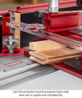 Iron Grip Coping Sled For Router Table With Upgraded Stiffer Base And Large Fence Guide Precision Woodworking Tool close-up