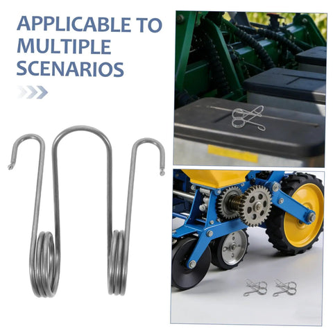 Heavy Duty Steel Seeder Springs For Corn Planting Machines And Hand Seeder Tools Wear Resistant Easy Install Planter Parts For Farm And Garden With Precise Elasticity, pack of 2