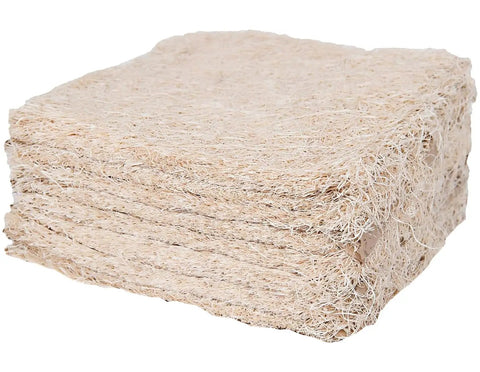 Cozy Egg Nesting Pads For Hens, 8 Pack, 13x13 Inches, biodegradable aspen, chicken coop liners, stack of premium cushioning pads