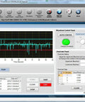Digi-Pas DWL3500XY PC SYNC Professional interface displaying tilt data and controls for wireless digital level setup.