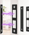 6 Pack Heavy Duty Magnetic Cabinet Door Catch With Twin Magnet Power and 30 Lb Holding Force, Includes Screws And Adhesive