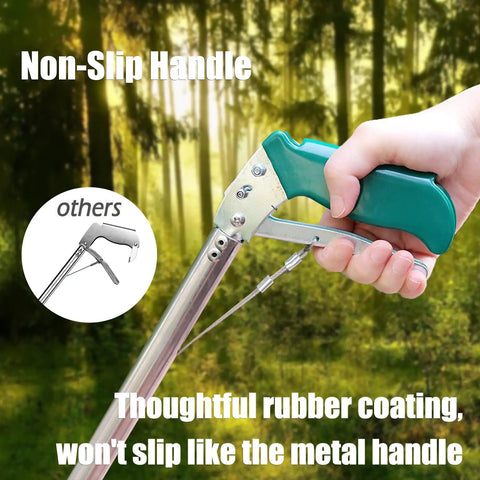 60 Inch Extra Long Snake Tongs Heavy Duty Grabber With Locking Wide Jaw No Slip Grip Handle For Safe Distance Snake Handling Reptile Catcher Tool Pro Grade Lightweight Design Weighs About A Pound And A Half