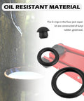 16 Piece Floor Jack Sealing Kit With O Rings And Oil Filler Plug, oil-resistant O-ring and plug on 3 Ton Hydraulic Jack