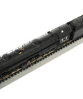 EM1 2 8 8 4 DCC Sound Value Equipped Steam Locomotive In N Scale With Die Cast Boiler and Frame on track top view