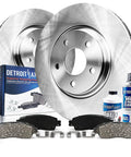 Front Brake Kit With Rotors And Ceramic Pads For 1.8L Toyota Corolla 2009 2019 Matrix Scion XD 2009 2013 And Pontiac Vibe 2009 2010 with accessories