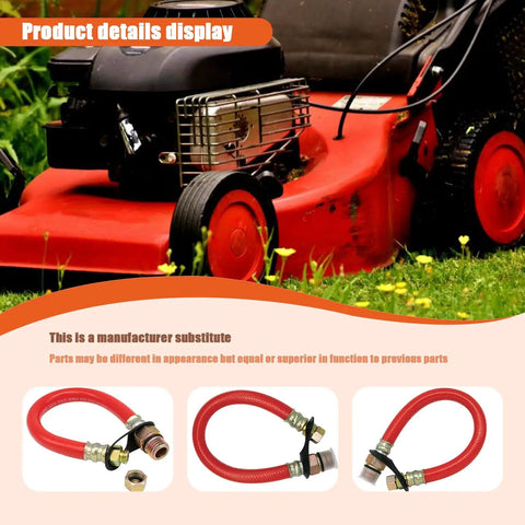 10mm Oil Drain Hose Replacement for GX110 GX120 GX160 GX200 Engines No Mods Needed 14 Inch Heavy Duty Kink Resistant Tube