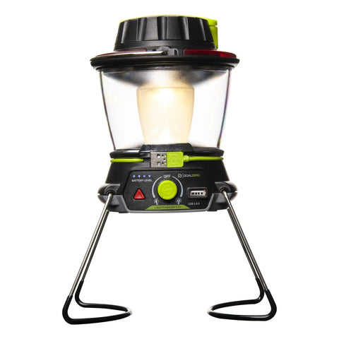 600 Lumen Multi Functional Go To Camping Lantern With USB Charging For Phones And Small Devices Solar Recharge And Hand Crank