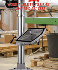 Beast 13 Inch Benchtop Drill Press With 7.5 Amp 120V Motor, Variable Speed 288-3084 RPM, Cast Iron Frame, 0-45 Degree Tilting Table