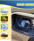 Capless Gas Cap With Tethered Design 2.375 Inch ID Dustproof Waterproof Fuel Tank Cover inside fuel port of car