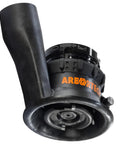 Heavy Duty Power Carving Tool Attachment Featuring A Slick Two Inch Cutting Disc And Adjustable Sanding System with ergonomic handle