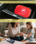 Portable 150 Piece Waterproof Hard Shell First Aid Kit For Home, Camping, Hiking, Sports, Office, And Adventure, Red Medical Emergency Kit With Durable IFAK Gear That Keeps You Covered Anywhere