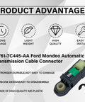 Plug And Play Automatic Gear Shift Transmission Cable Connector for Ford Fusion Mondeo Kuga and Lincoln MZK MKC 2013-2019
