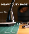 Magnetic Helping Hands Soldering Station heavy duty base with rubber pads and larger size for stability