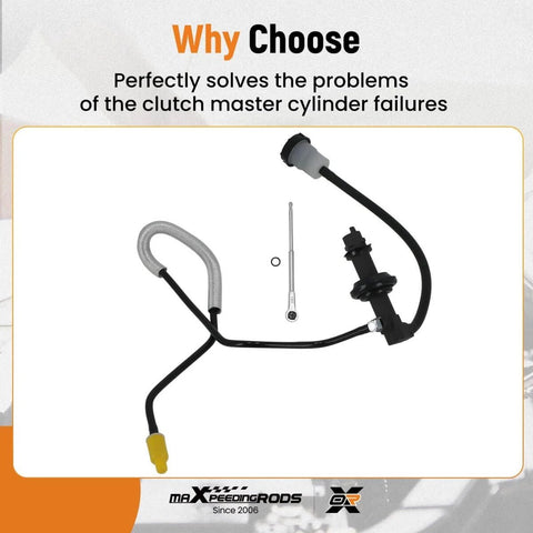 Prefilled Clutch Master Cylinder And Slave Cylinder Line Assembly For Ford Ranger 2.3L to 3.0L and Mazda B-series 1995-2011