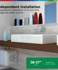 Electric Mini-Tank Water Heater Tronic 3000 T 2.5 Gallon ES2.5 under sink installation