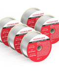 Flux Core Gasless MIG Wire For DIY Welds E71T GS Mild Carbon Steel.035 Inch Diameter 2 Pound Spool 5 Pack