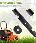 High Lift Replacement Blades For 36 And 52 Inch Decks That Fit Scag Tiger Cub Wildcat Turf Tiger Lawn Mowers And Tractors 3 Pack