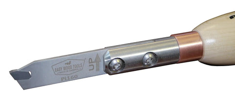 Ergonomic American Maple Handle Parting Tool With One Eighth Inch Cut, Two And A Half Inch Blade, Five Inch Maximum Part Off Diameter