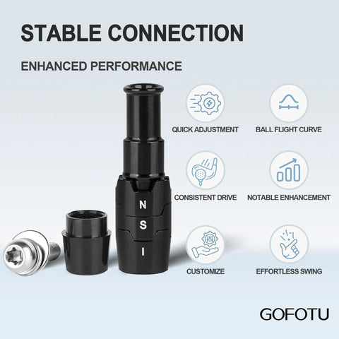 335 Golf Adapter Sleeve Shaft Aftermarket Upgrade For MAVRIK Epic Rogue XR Paradym Great Big Bertha Drivers Aluminum Alloy