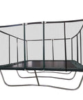 Commercial Grade Rectangle Trampoline 14x16 With Net Enclosure For Backyard Fun And Safe Jumping, Heavy Duty 750 Lb Capacity