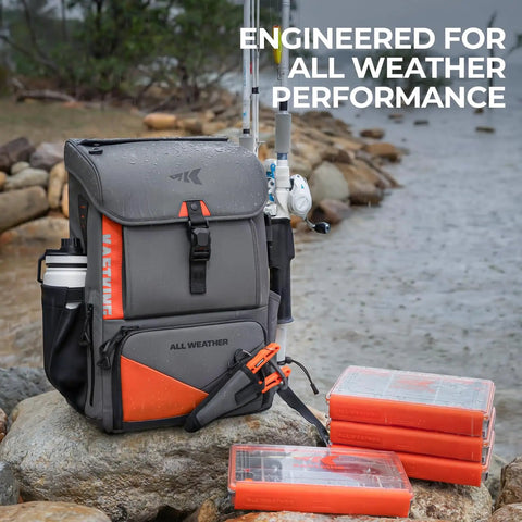 All Weather Fishing Tackle Backpack✓ All Weather Fishing Tackle Backpack✓