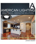 Advantage Select 5 To 6 Inch LED Recessed Downlights Kit illuminating a modern kitchen space.