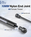 Front Hood Struts Gas Springs Lift Supports Shocks For BMW 3 Series E46 1998 2006 323i 325i 328i nylon end joint detail