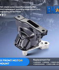 Honda Civic Front Right Engine Mount Replacement 2006 2007 2008 2009 2010 2011 1.8L L4 Direct Fit Easy Install OEM Style A4530 EM9280 50820SVAA05 Durable Motor Mount for Reduced Vibration and Smoother Engine Performance.