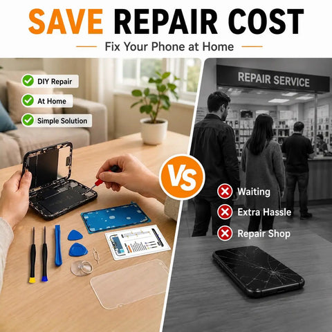 DIY IPhone XR Screen Replacement 6.1 Inch With 3D Touch LCD Display Digitizer Assembly And Tempered Glass Repair Tools Included
