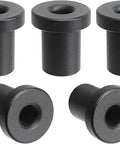 Spacer Replacement Barn Door Hardware Kit With 1-3/8 Inch Spacers And Screws And Lag Bolts, Black Set of Five
