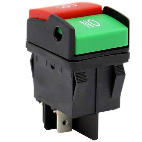 HY52 4 Pin Push Button On Off Switch 125 To 250V 20 To 12A for heavy duty pressure washers power tools and garden machinery