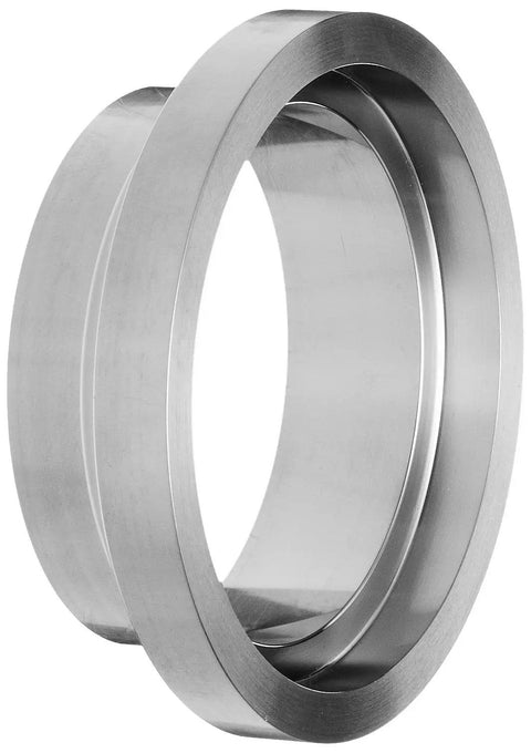 Stainless Steel 304 Sanitary Fitting, Female I Line Short Weld Ferrule, 3 Inch Tube Outside Diameter, Leak Resistant Seal, Corrosion And High Temperature Resistant Piping Fit For Food Grade And Industrial Use