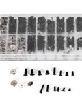 Go-To Computer Screws Kit 360Pcs Alloy Steel Micro Cross Fasteners Set For Laptops And Desktops M2 M2.5 M3 Replacement